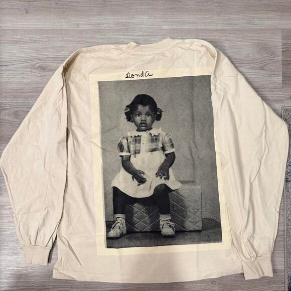 Kanye West DONDA Listening Party Long-Sleeve Tee 'Beige' Size XL - Picture 2 of 6